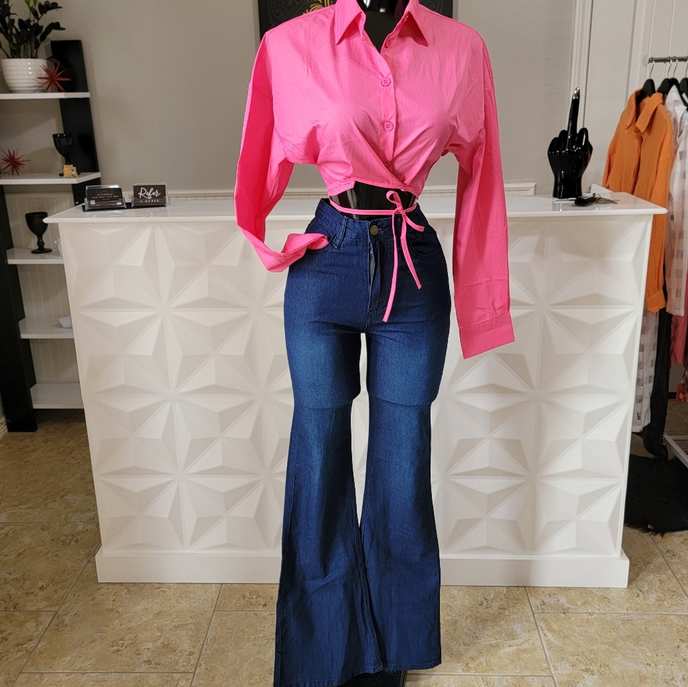 Flared jean